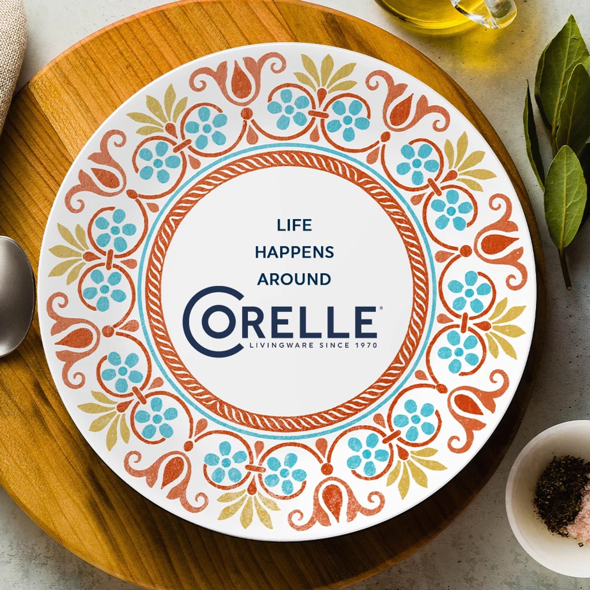 Corelle® Global Collection Terracotta Dreams 10.25 Dinner Plate - Image 5