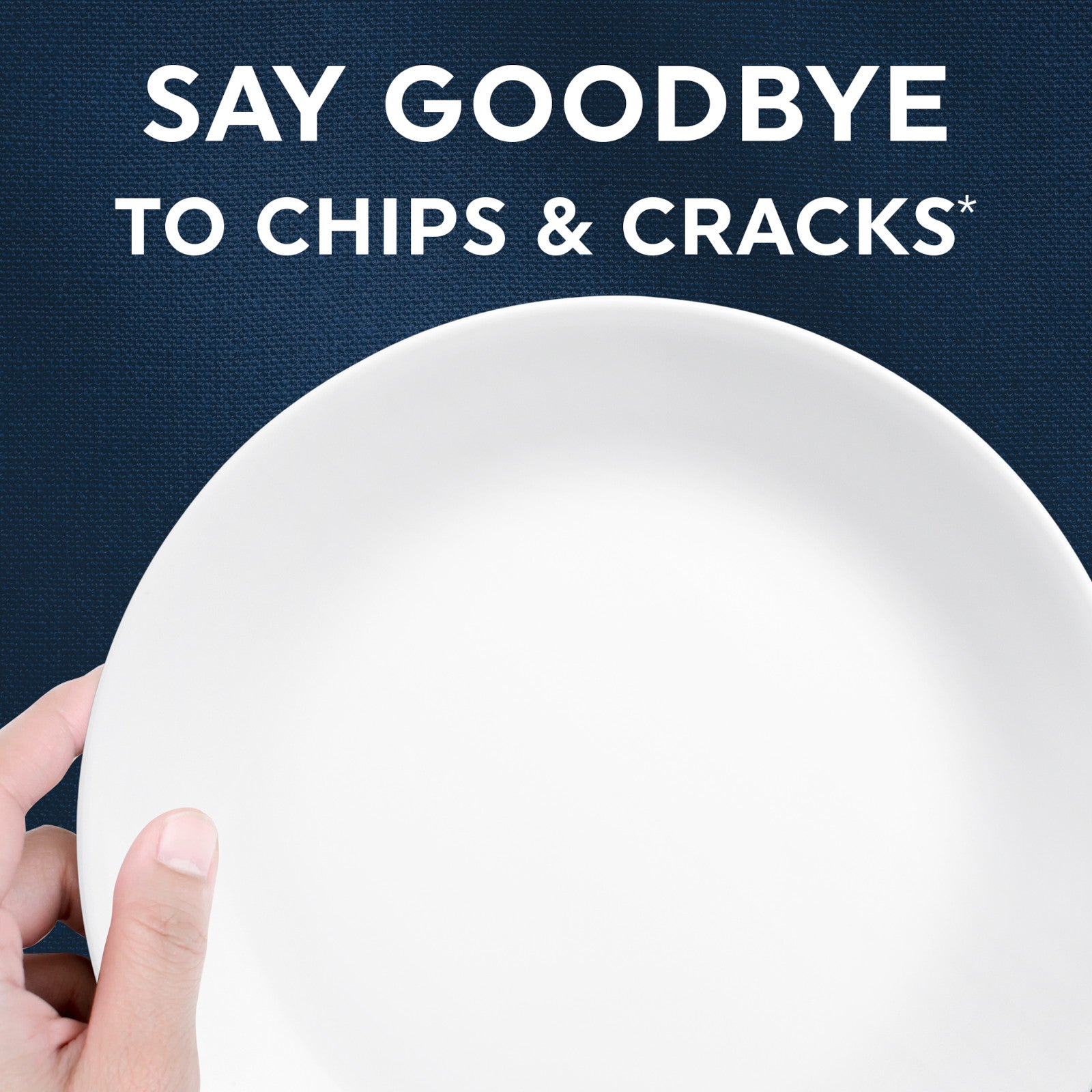Corelle® Cobalt Circles 6.75 Appetizer Plate - Image 4